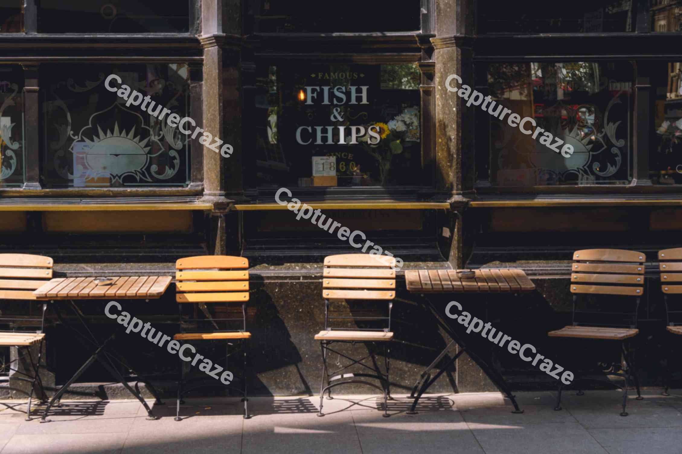 Empty Outside A Pub
